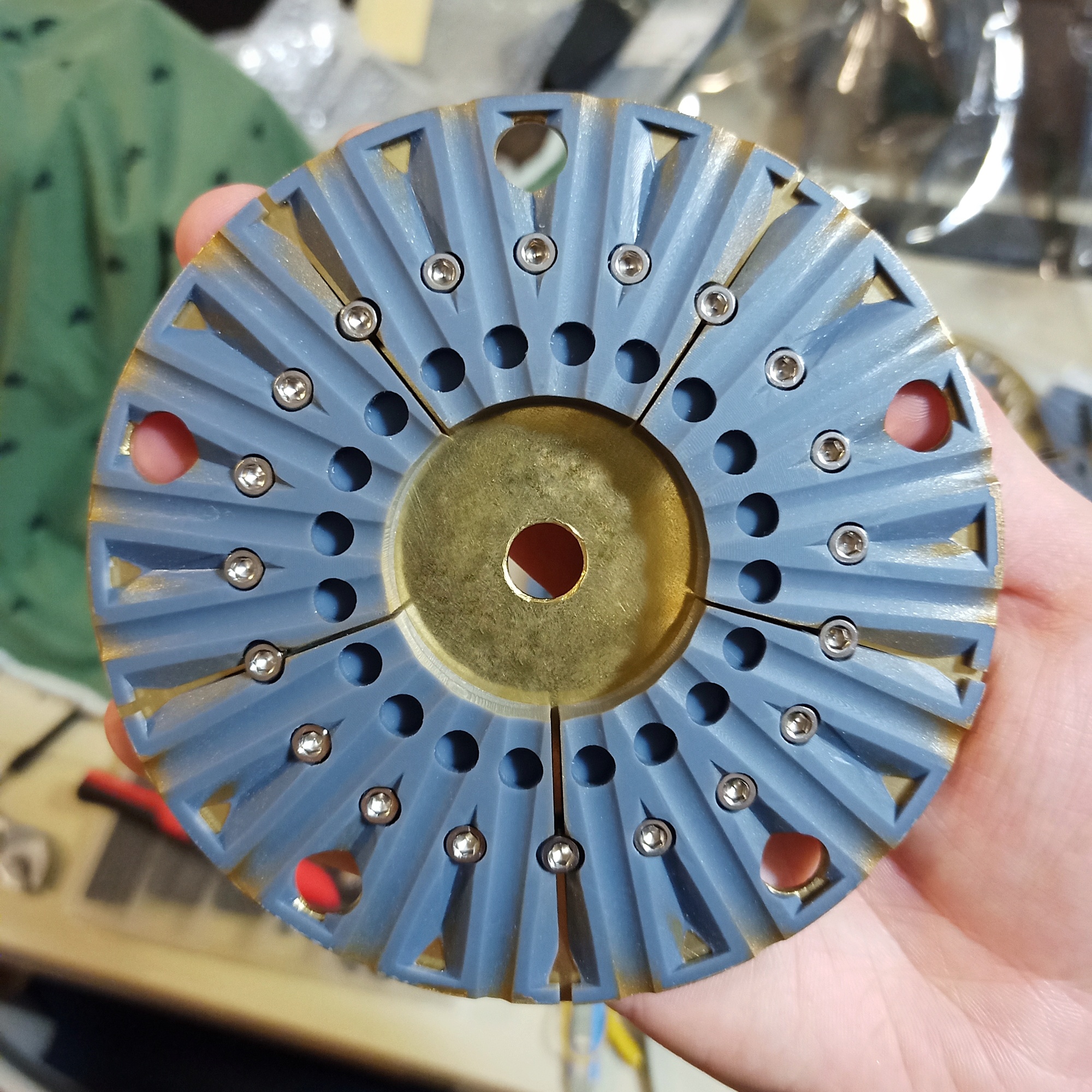 Andotrope Brass Tube Holders Photograph 4