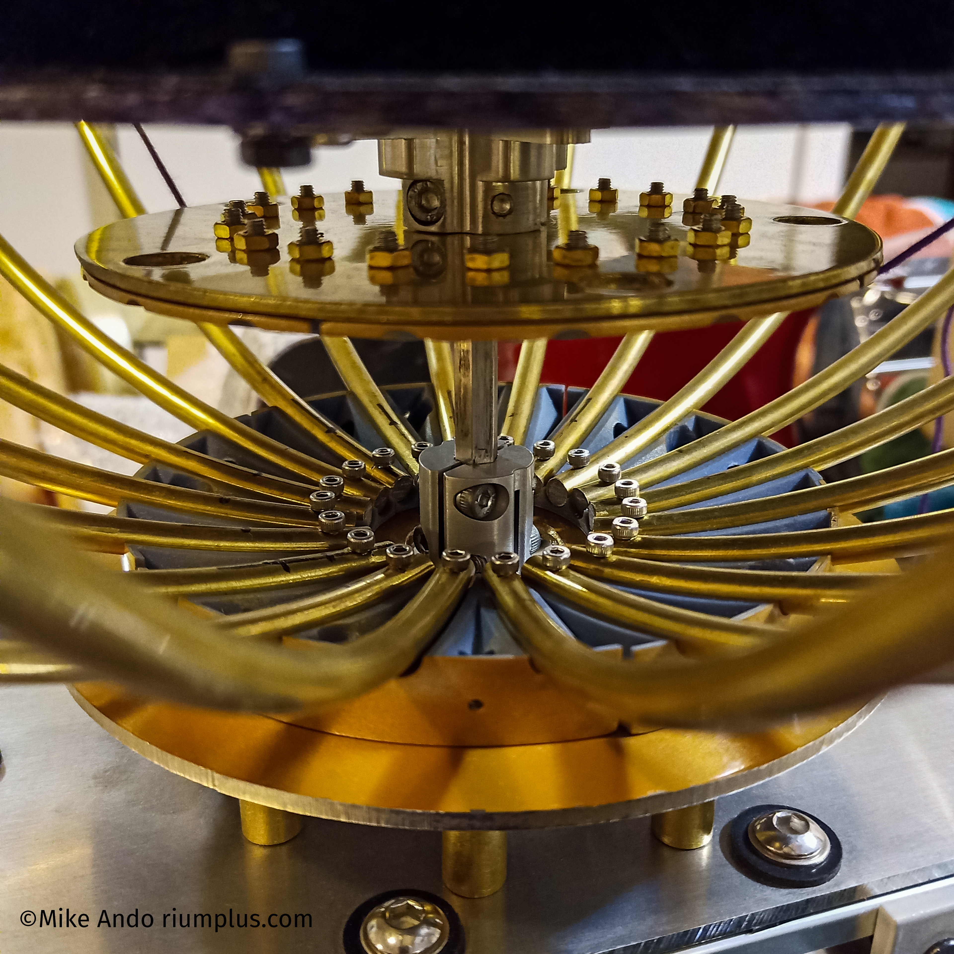 Andotrope Brass Tube Holders Photograph 2