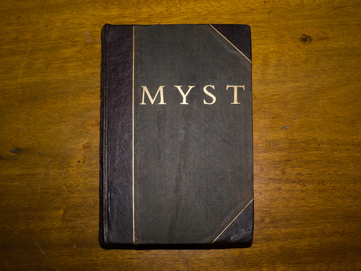 Mike Ando aka RIUM+ aka riumplus's real Myst book front cover