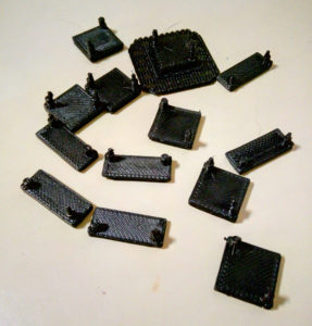 3D-printed circuit board standoffs