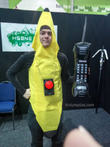 Peanut Butter Jelly Time Banana Cosplay, Red Sound Box