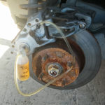 DeLorean Brake Fluid Change