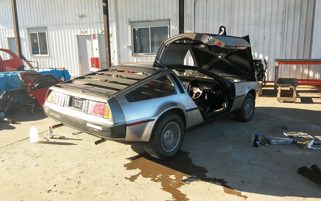 DeLorean Brake Bleeding Finished