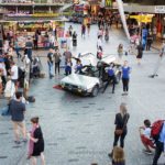 my DeLorean at Queen St Mall in Brisbane, Australia