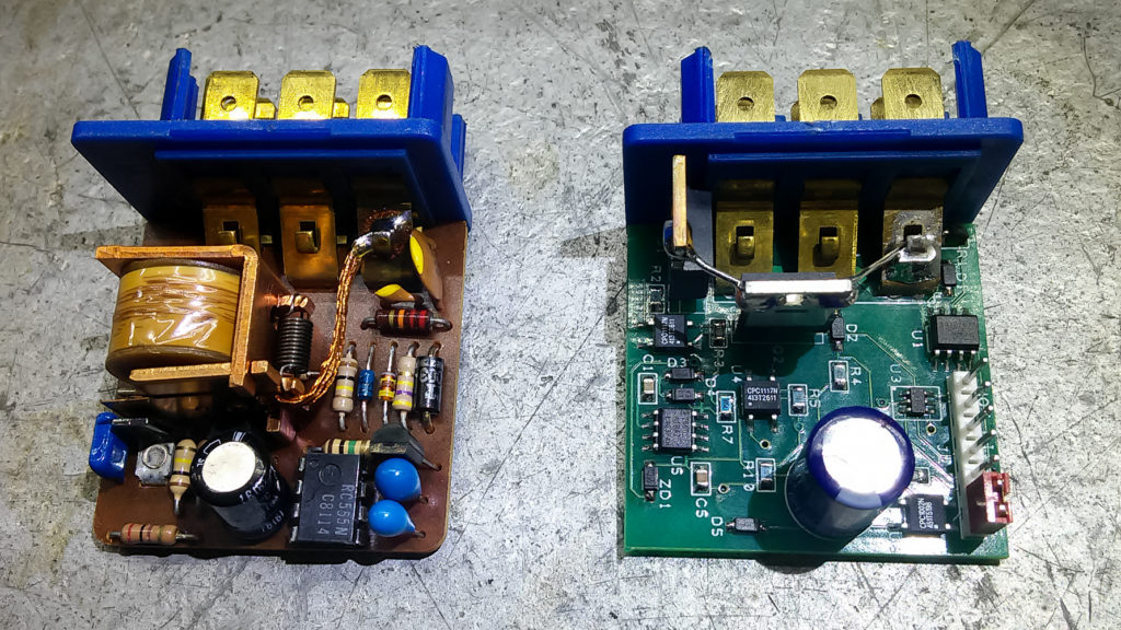 DeLorean RPM Relay Interior