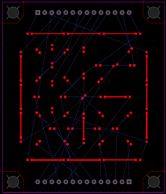 Logical component layout for D'ni digit display