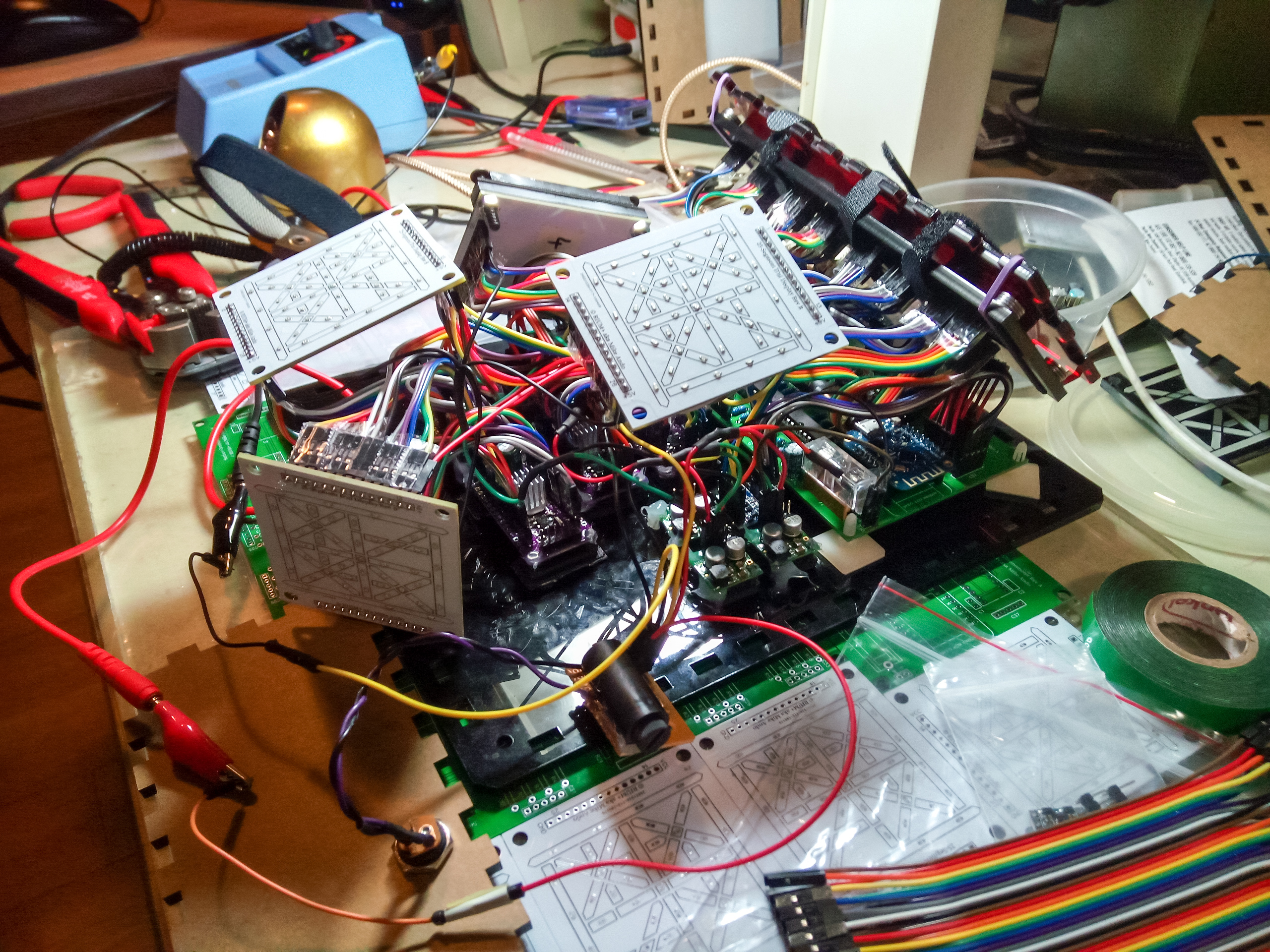 Assembling and connecting all the parts