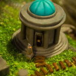 Myst Island Cake - Planetarium